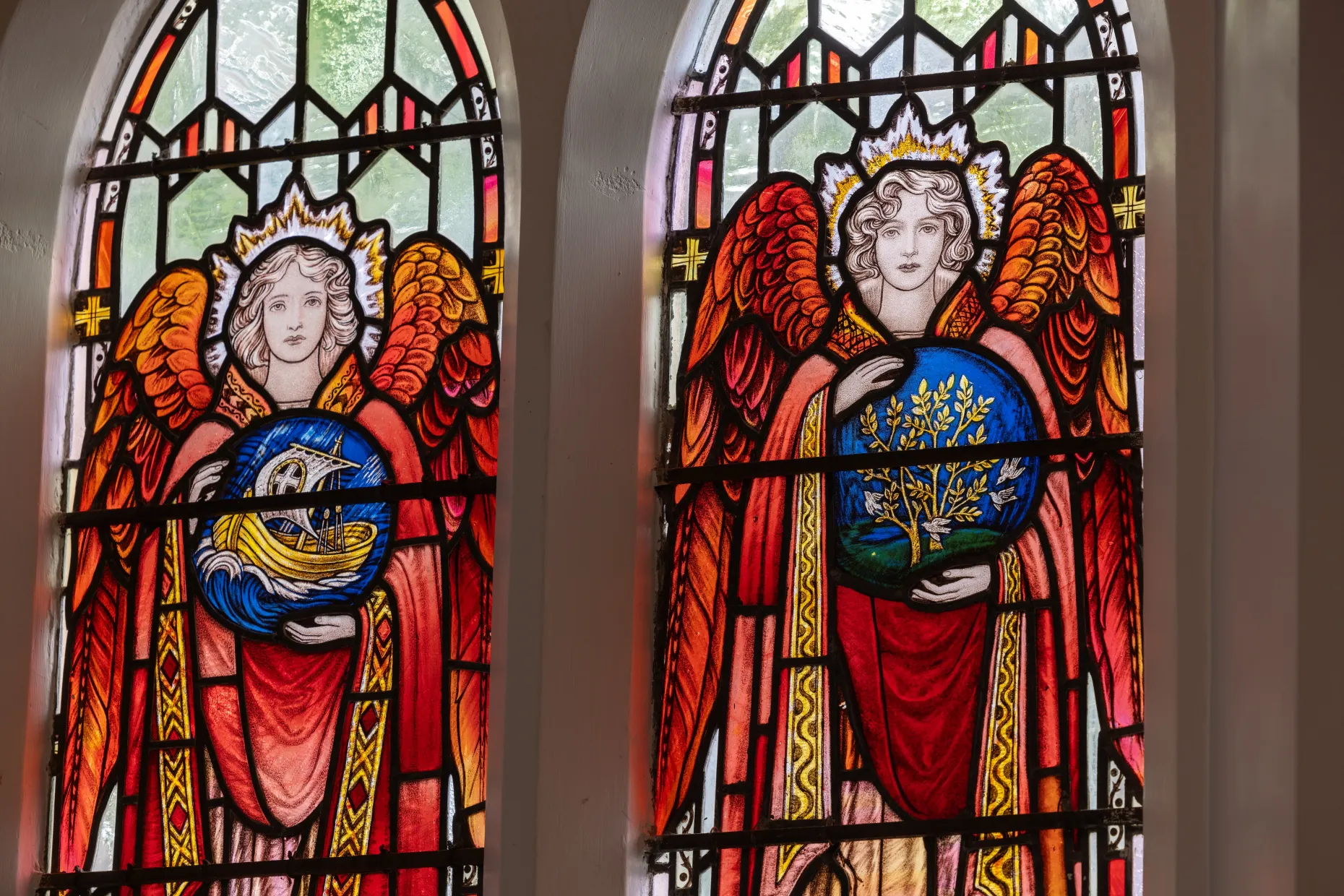 Stained glass window