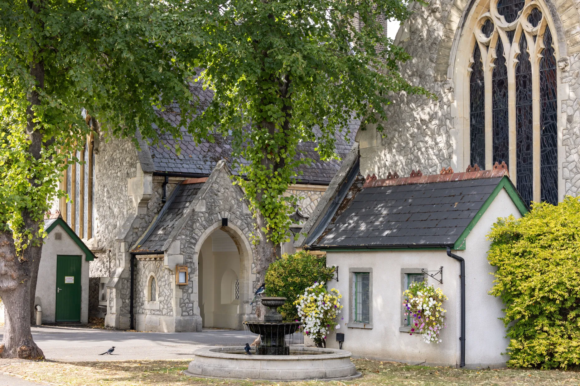 Cemetery chapel