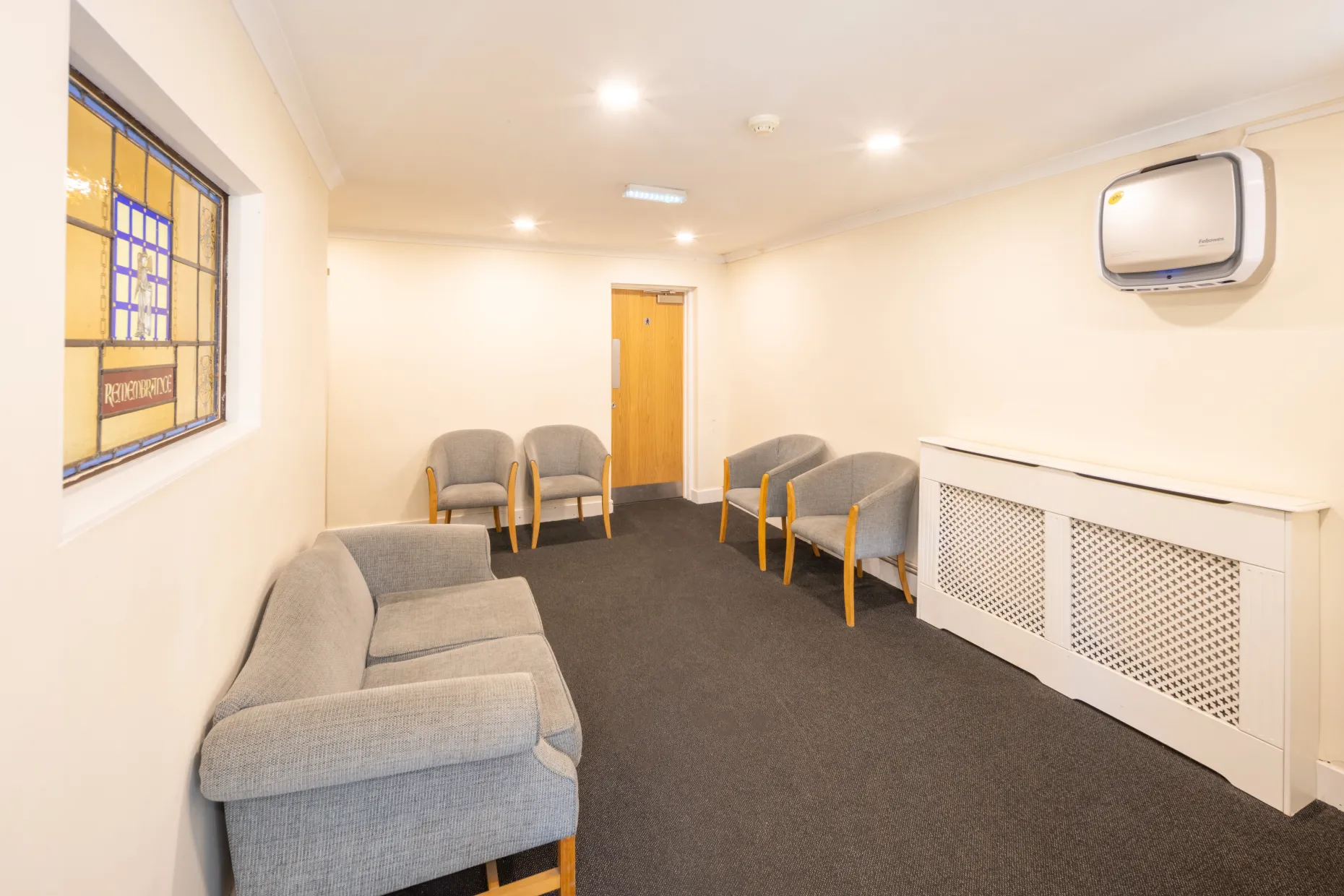 East London Crematorium & Cemetery Waiting Room