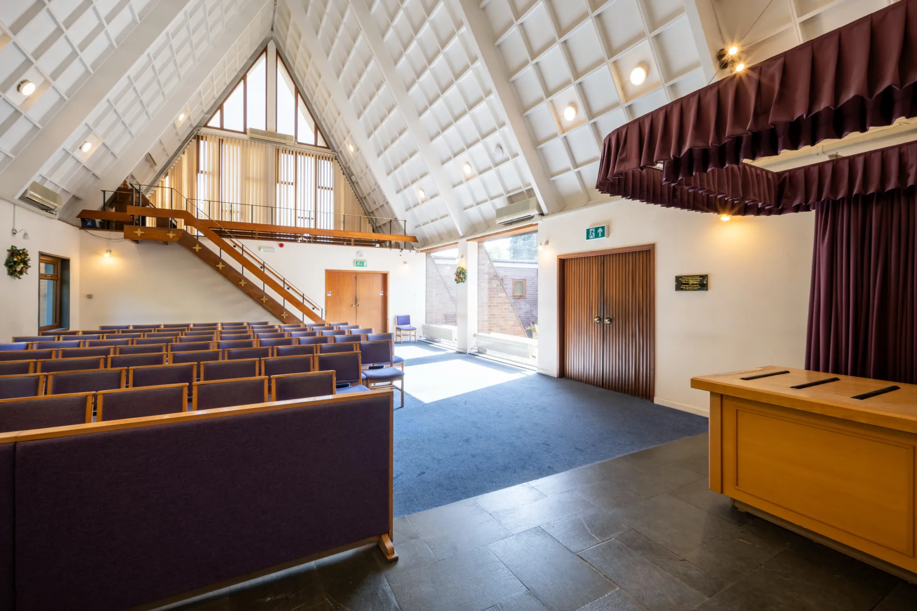 Emstrey Crematorium & Cemetery chapel