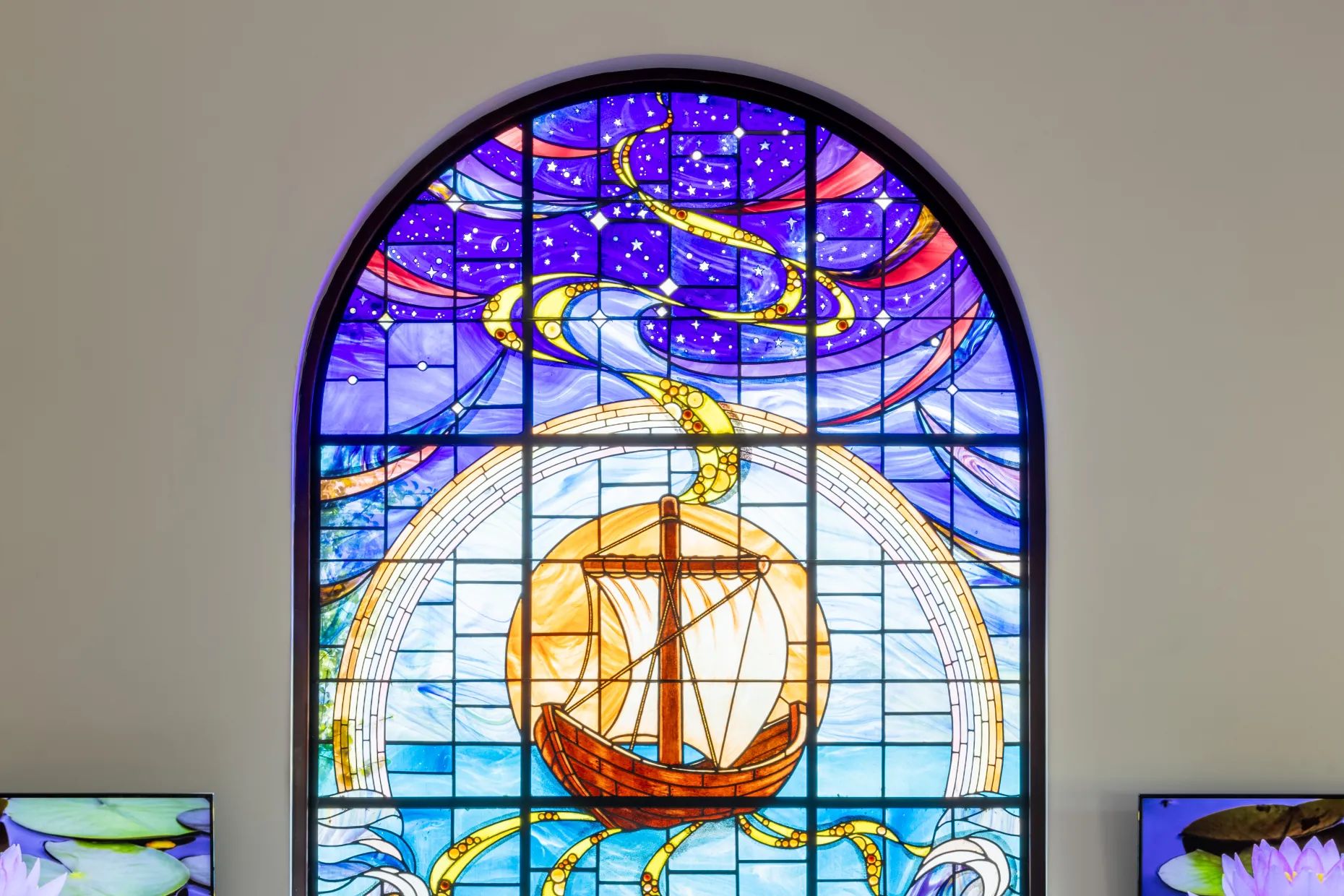 East Riding Crematorium Stained Glass Window