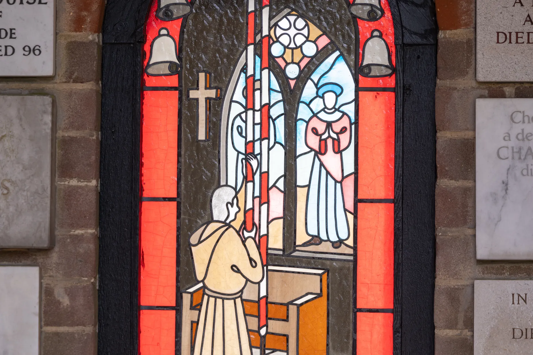 St Faiths Crematorium Stained Glass Window