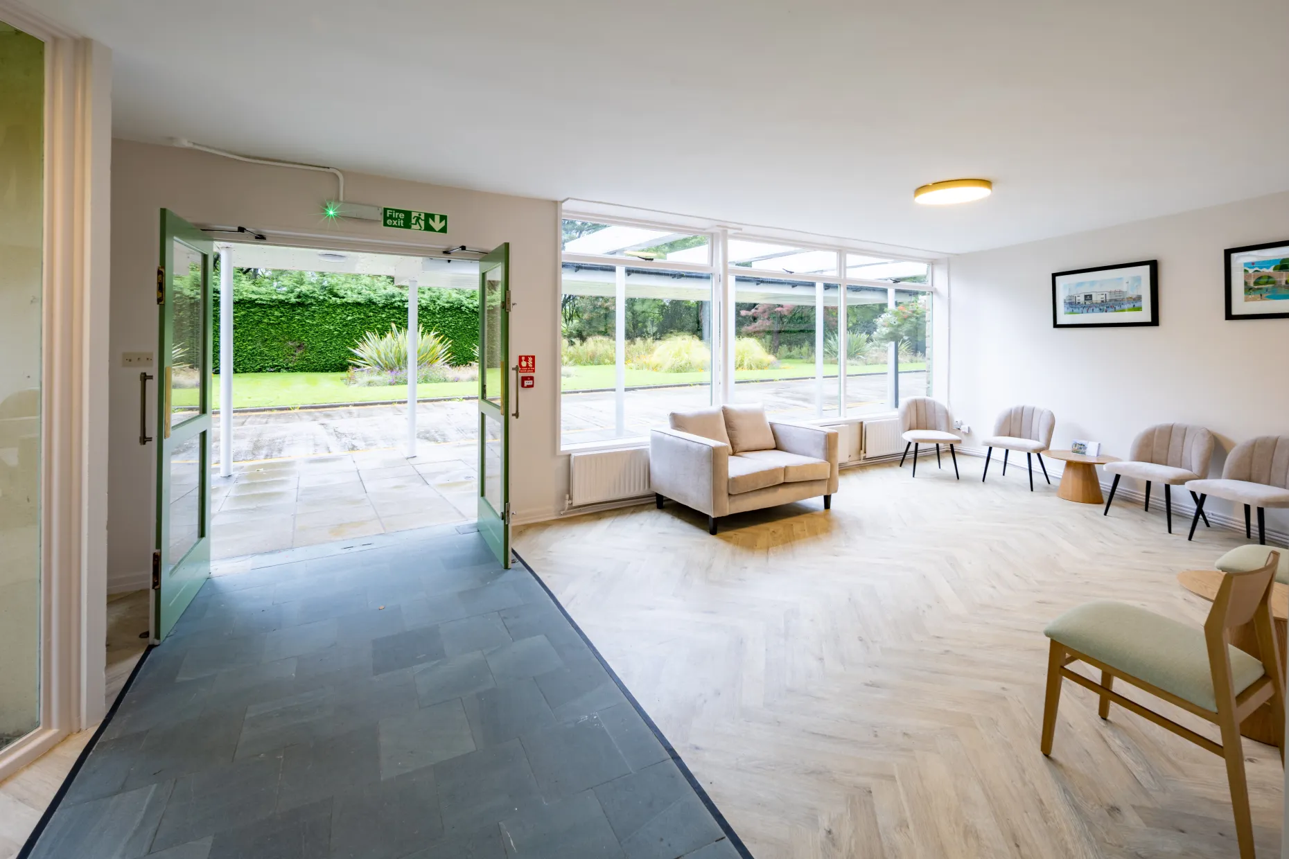 Lancaster & Morecambe Crematorium Waiting Room