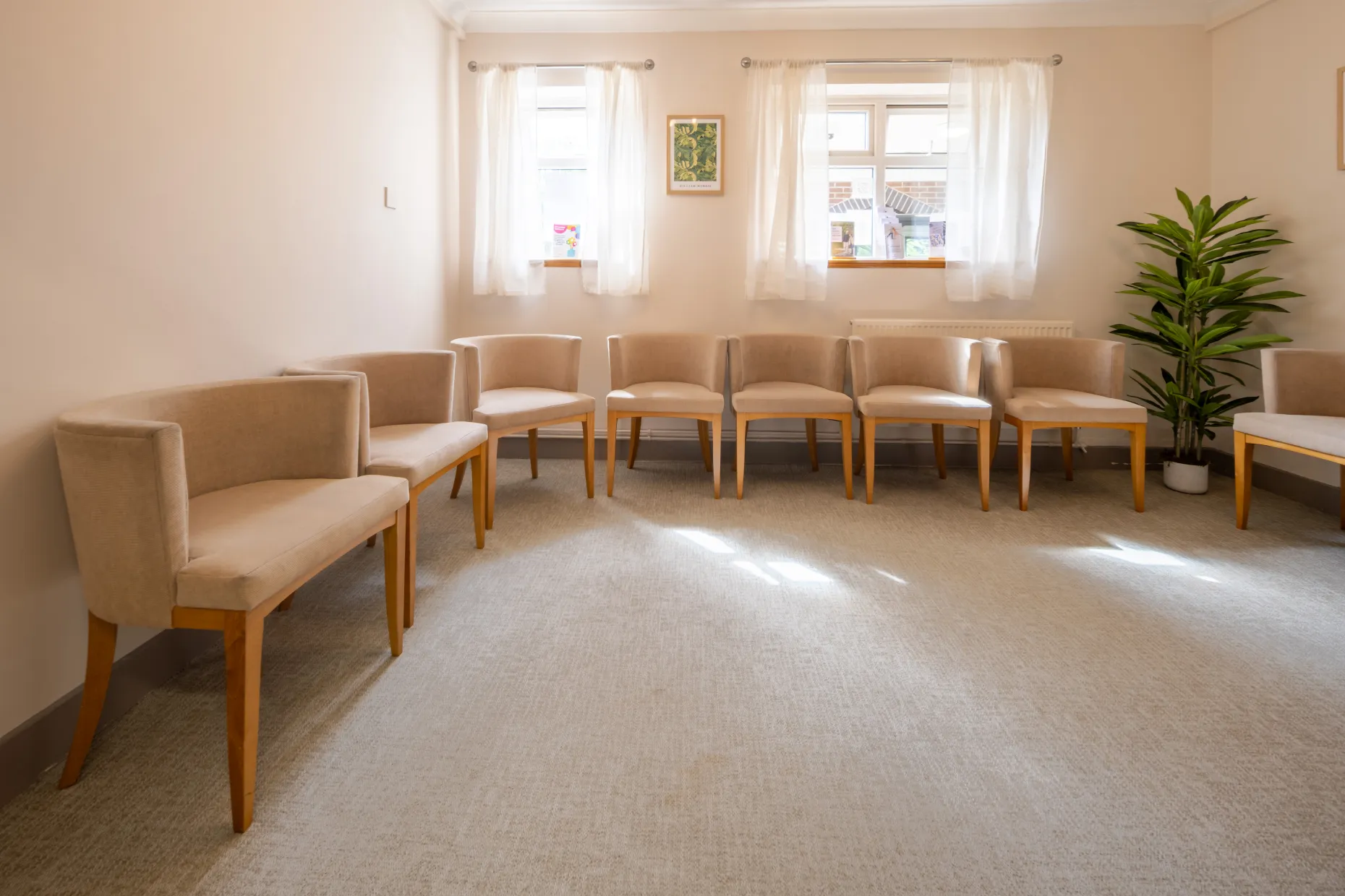 Loughborough Crematorium Waiting Room