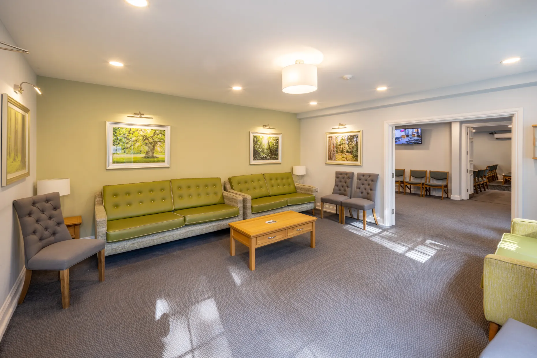 Rotherham Crematorium Waiting Room