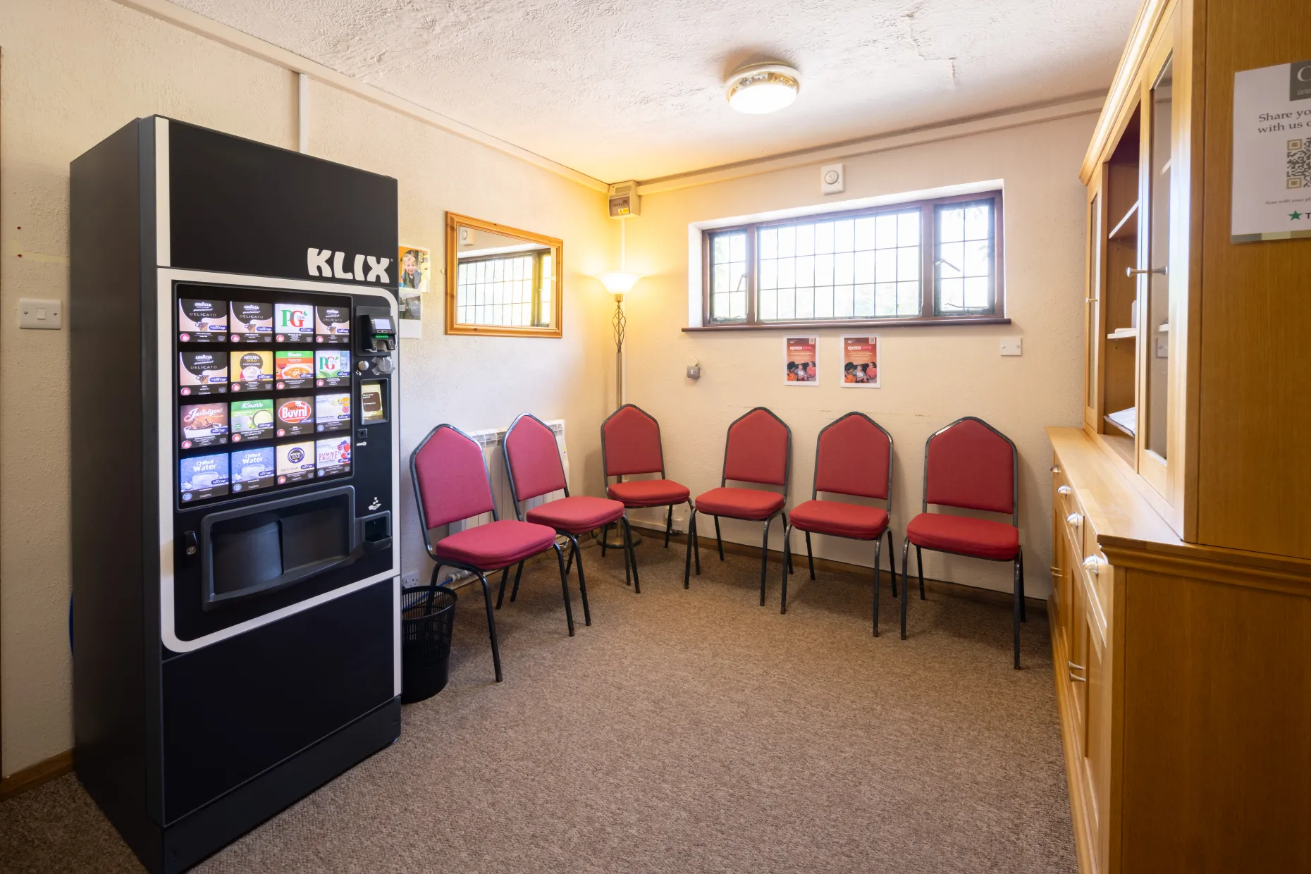The Downs Crematorium Waiting Room