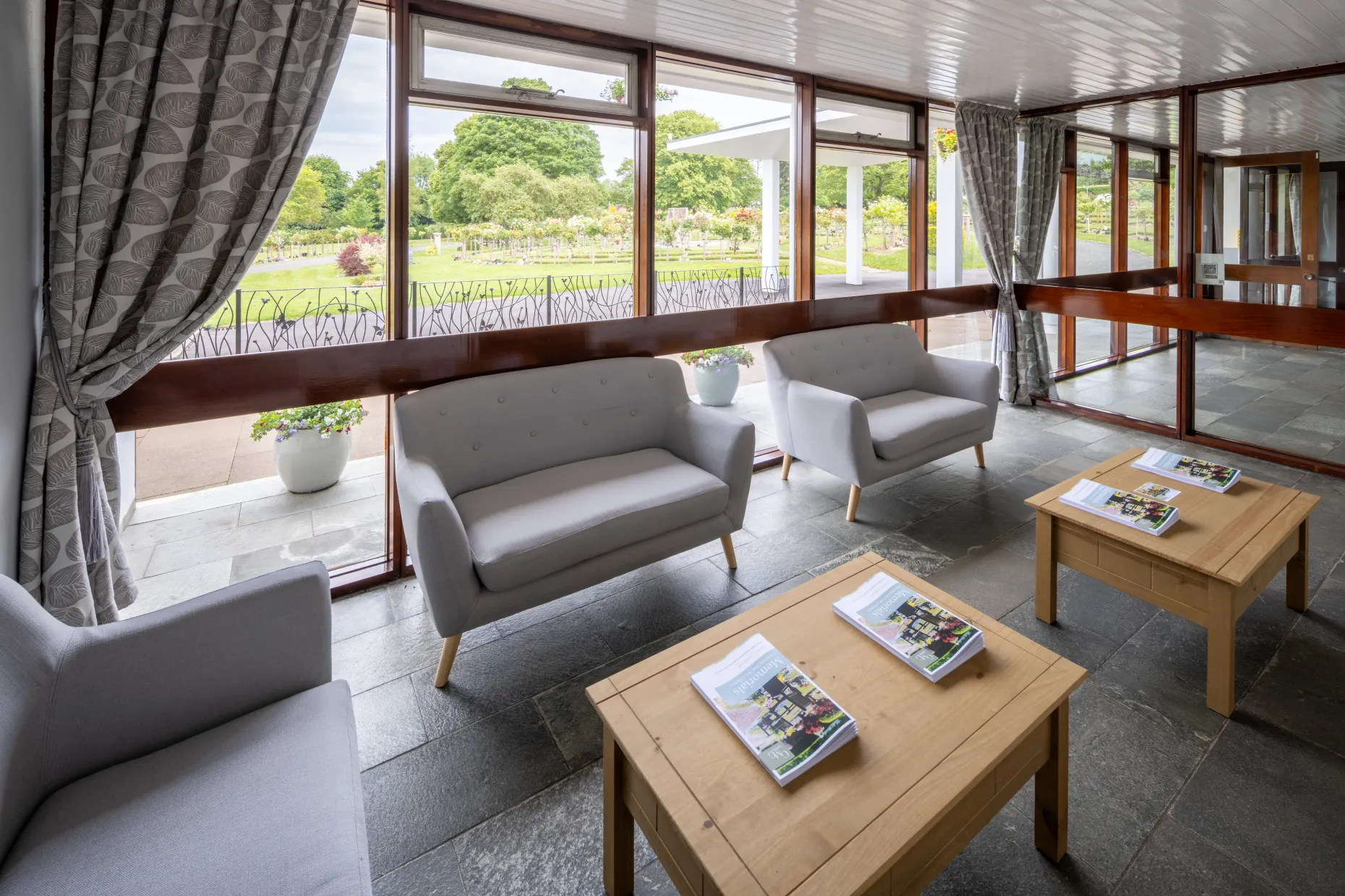 Grantham Crematorium Waiting Room
