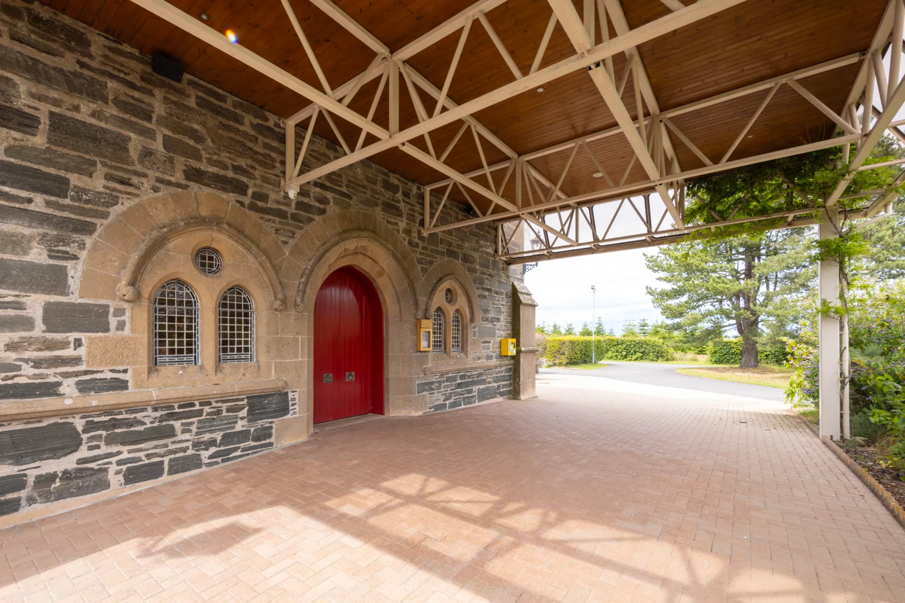 Moray Crematorium Chapel Entry