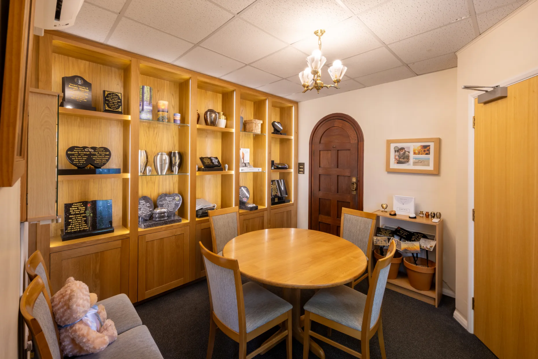 Hawkinge Crematorium Memorial Room