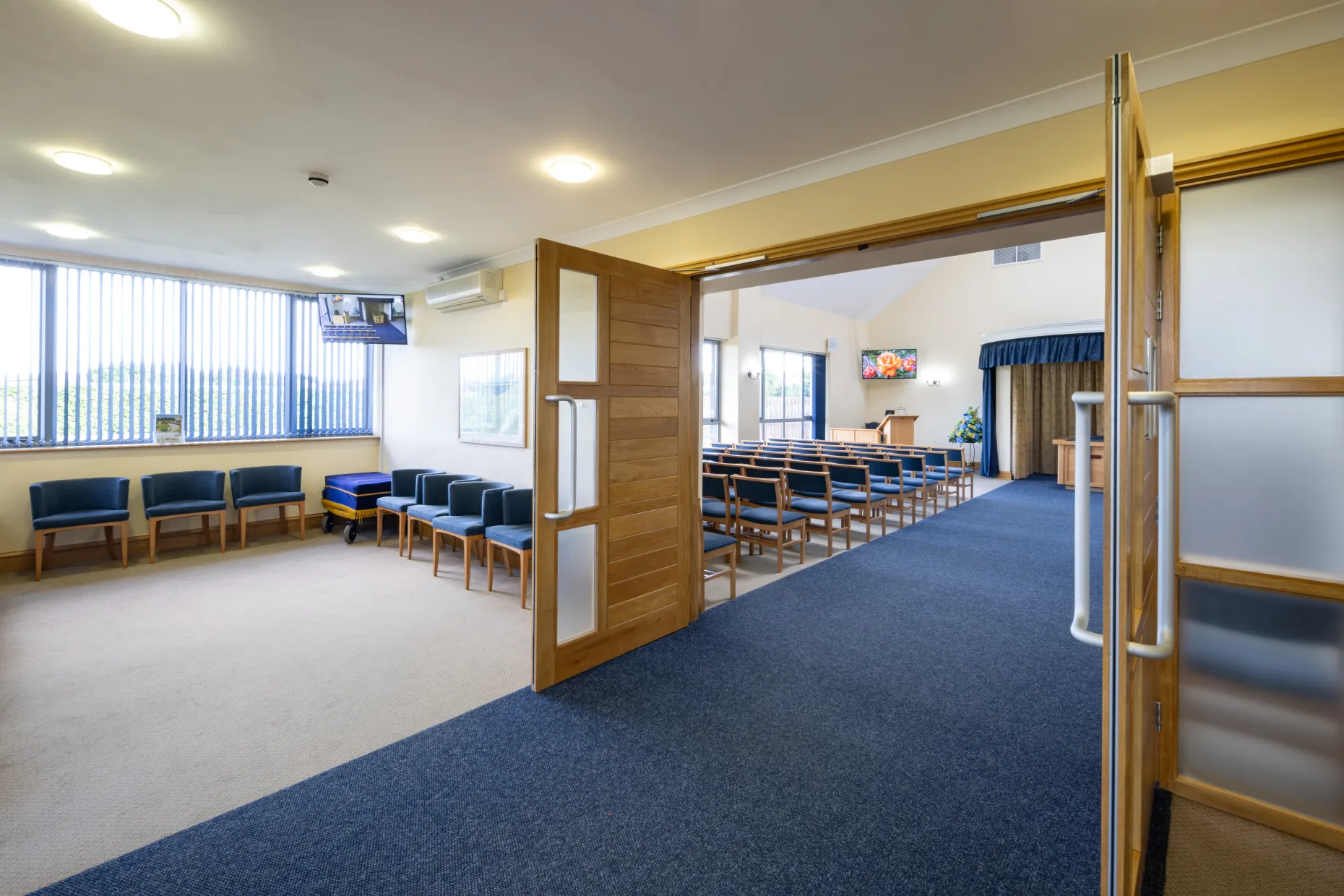 Fenland Crematorium Chapel Entrance
