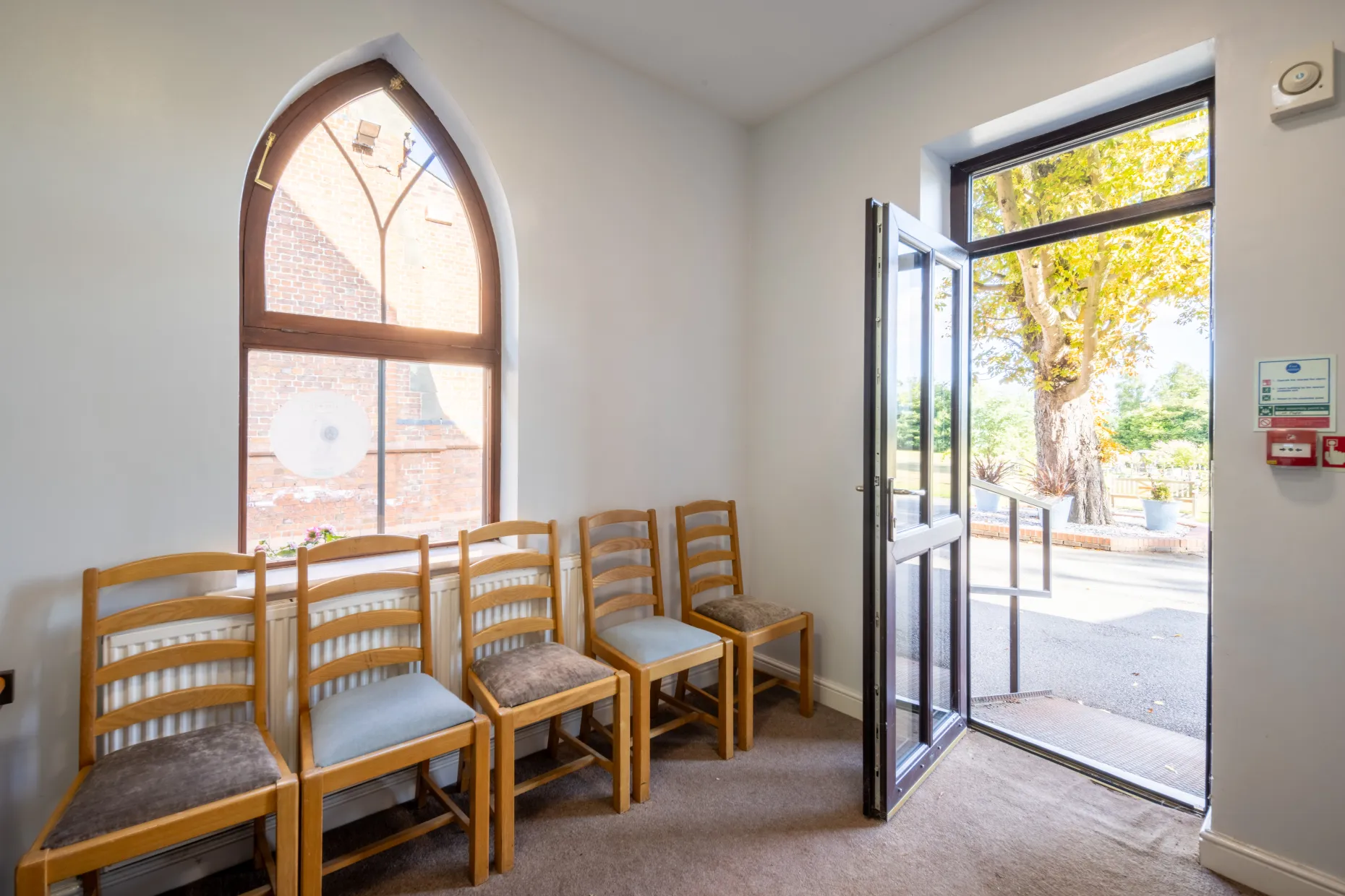 Haltemprice Crematorium Waiting Room