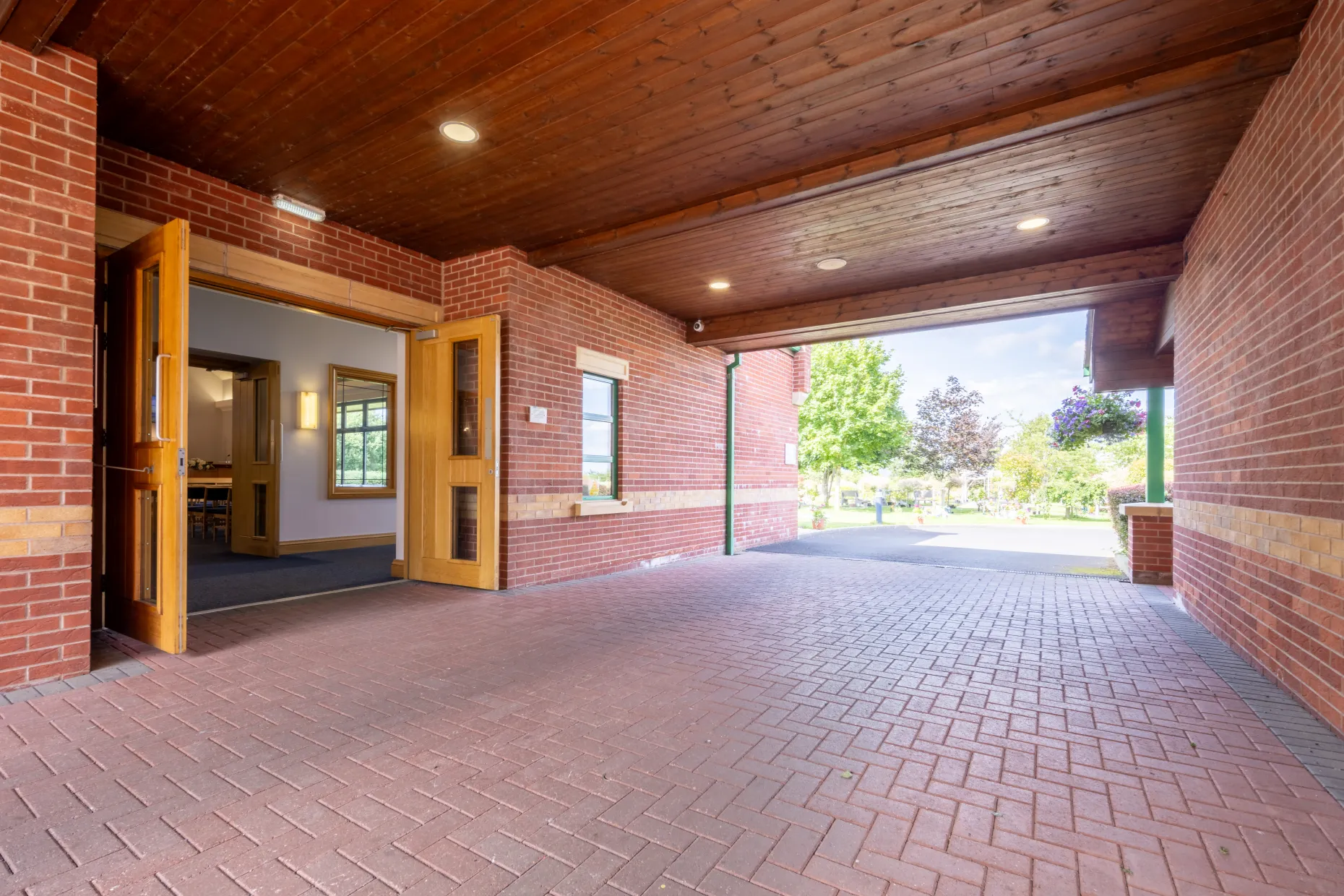 East Lancashire Crematorium Entrance