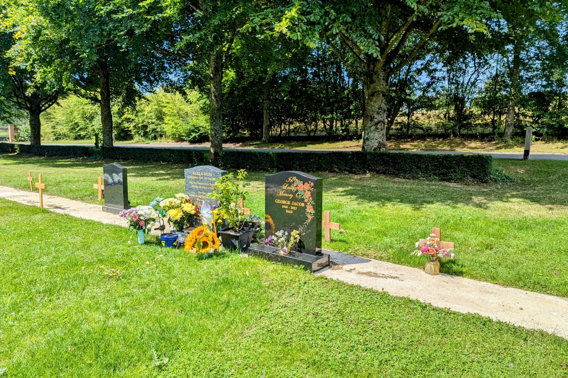 Cemetery grounds