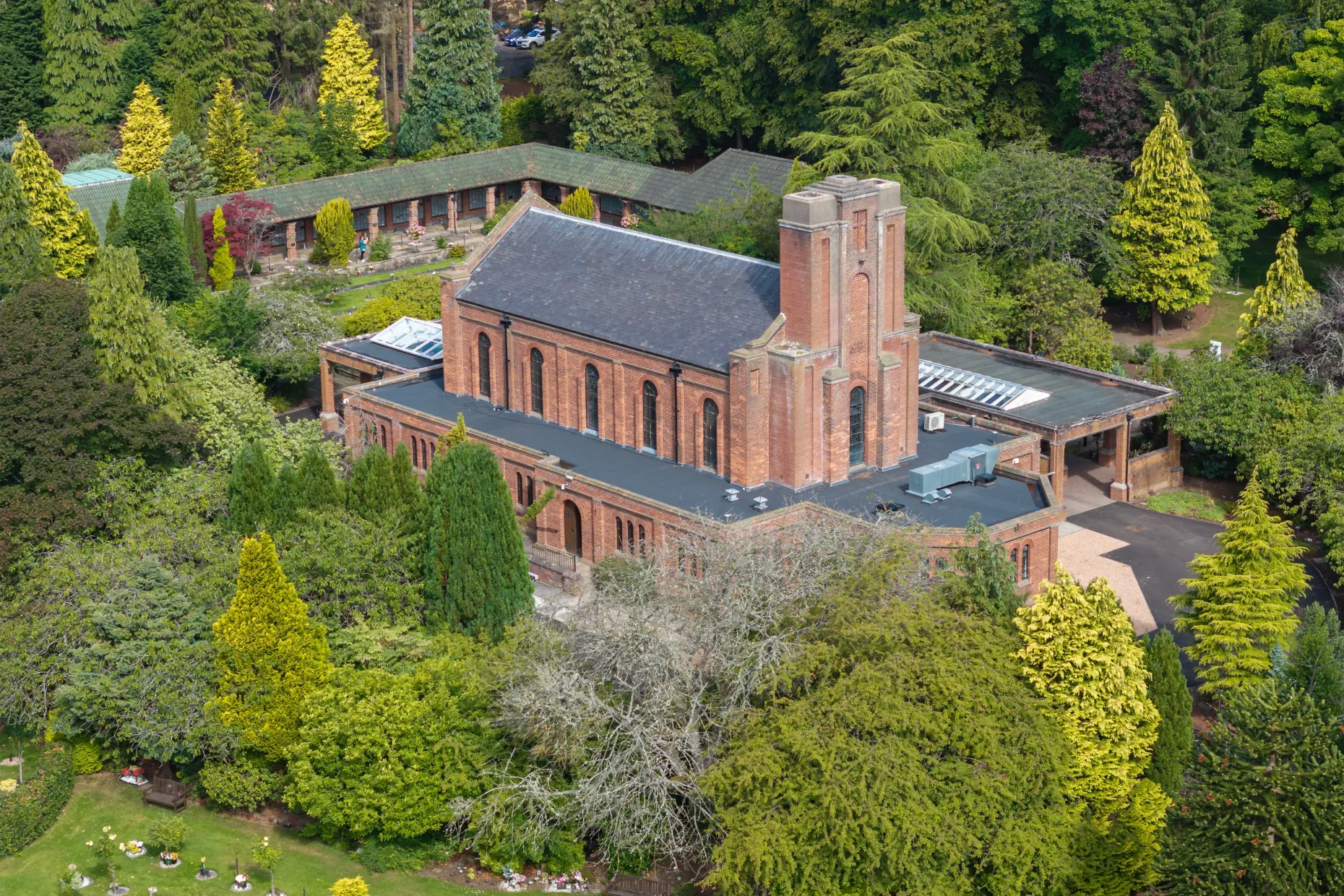 Crematorium chapel
