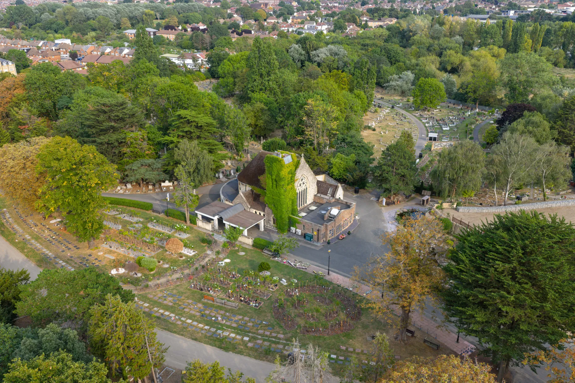 Beckenham Crematorium & Cemetery grounds