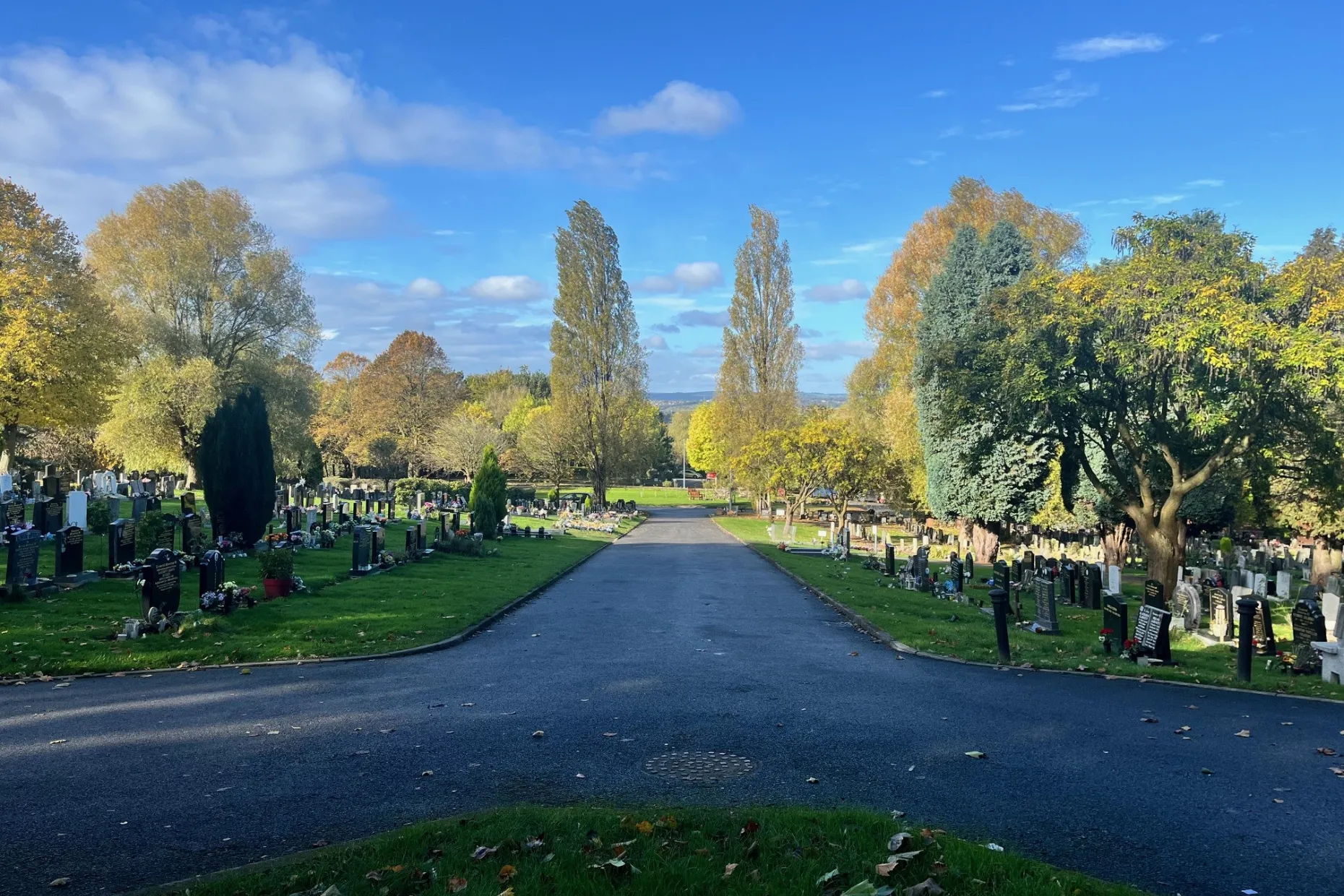 Cemetery grounds